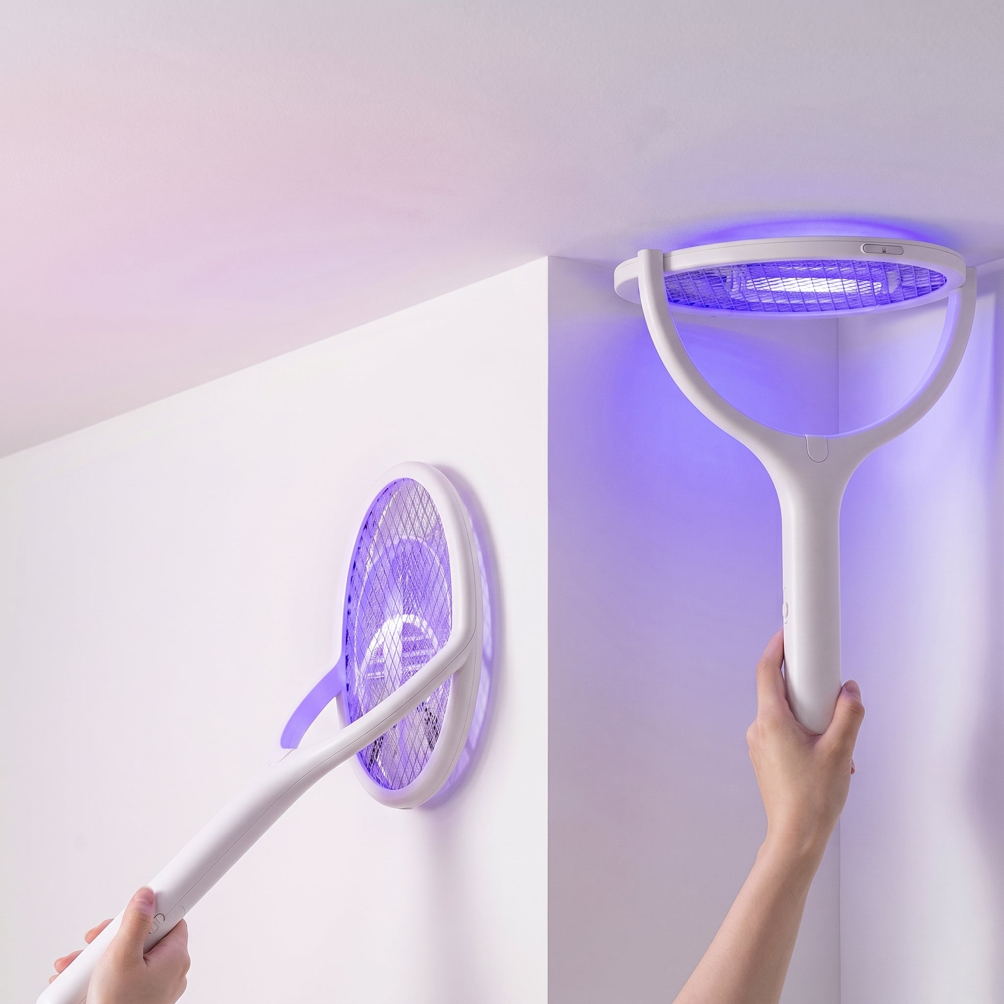 ZapTigre™ - Raquette Anti-Moustique Tigre 5-en-1 avec Lampe UV