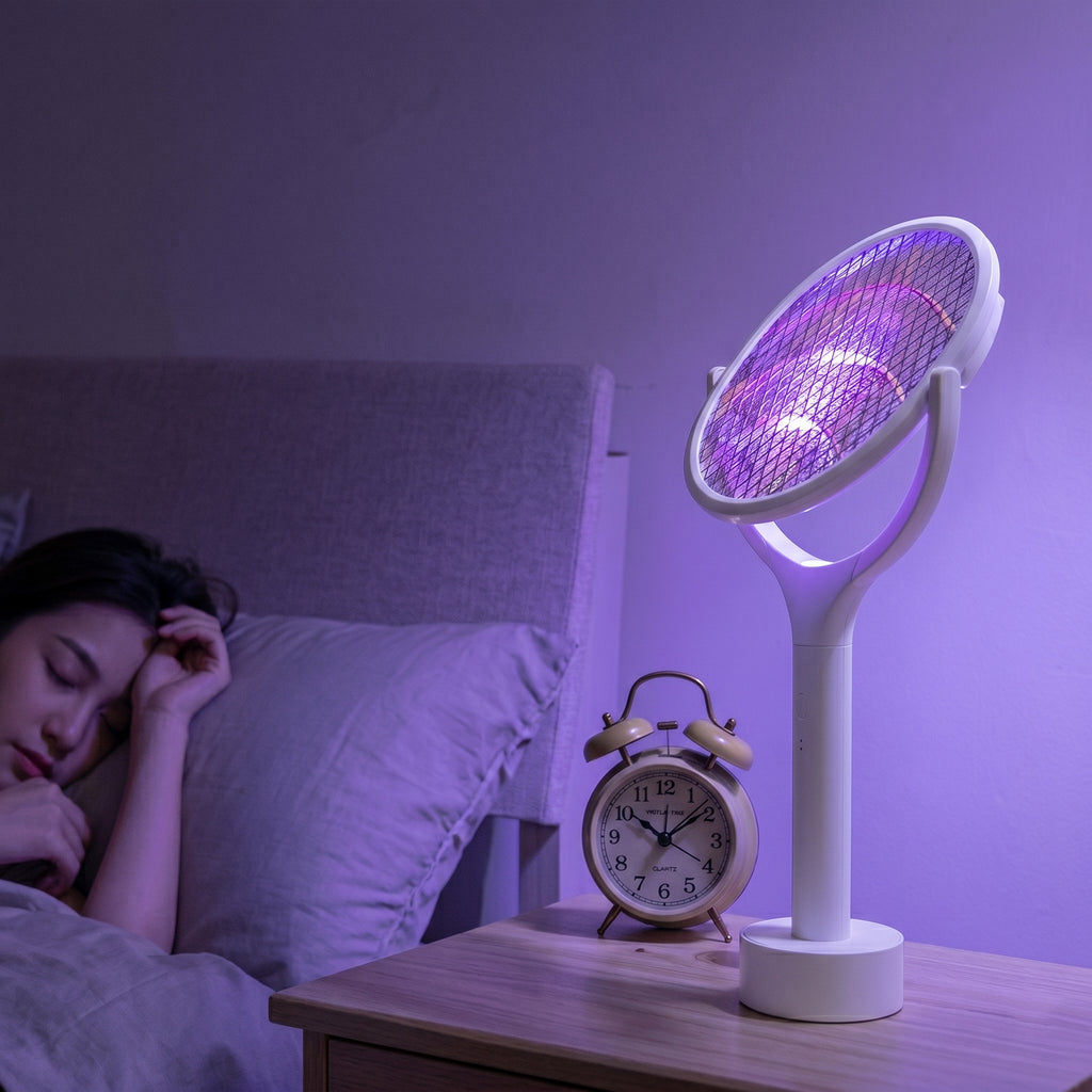 ZapTigre™ - Raquette Anti-Moustique Tigre 5-en-1 avec Lampe UV